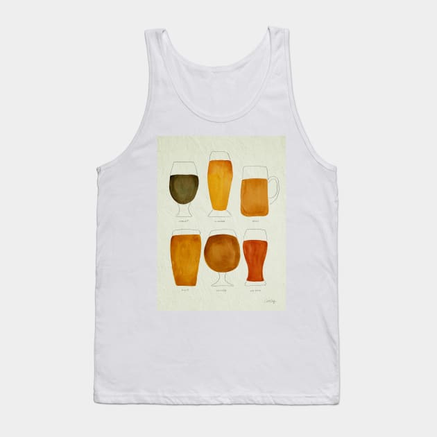 Beer Tank Top by CatCoq